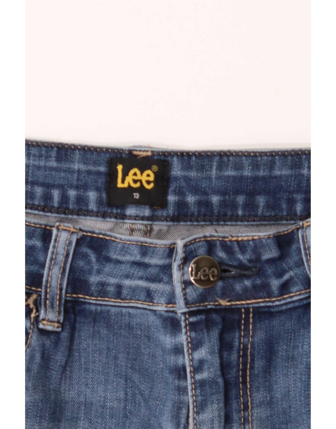 Lee Womens Bootcut Jeans US 13 Large W32 L33 Μπλε βαμβακερό
