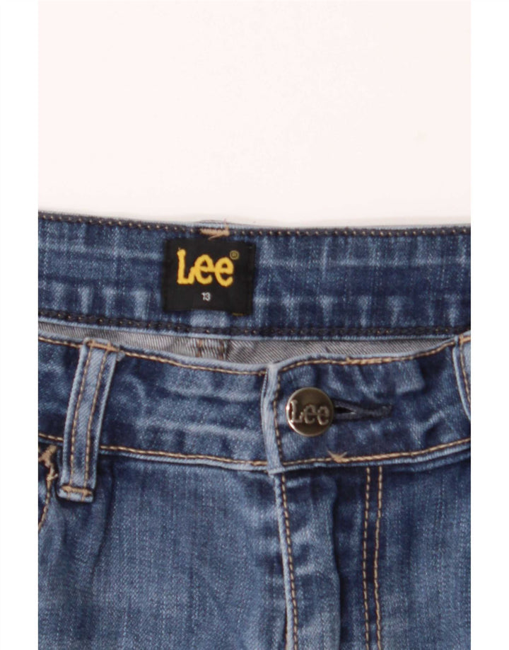 Lee Womens Bootcut Jeans US 13 Large W32 L33 Μπλε βαμβακερό