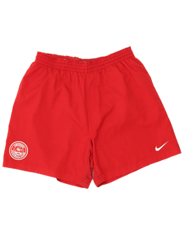 Nike Mens Aberdeen F.C. Γραφικό αθλητικό σορτς Μικρό κόκκινο πολυεστέρα