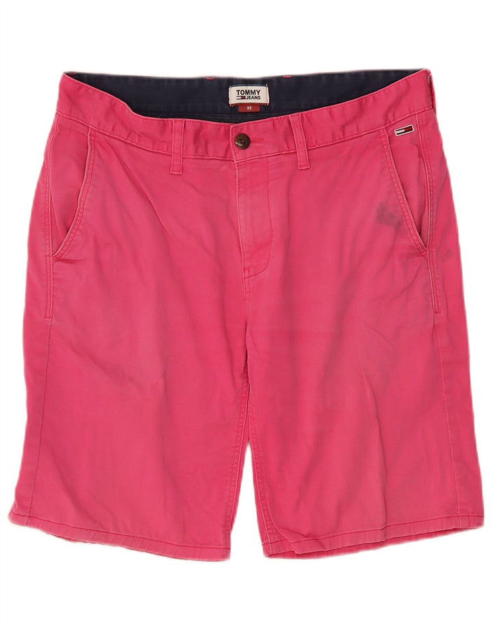 Ανδρικό σορτς Chino Tommy Hilfiger W32 Μεσαίο ροζ βαμβακερό