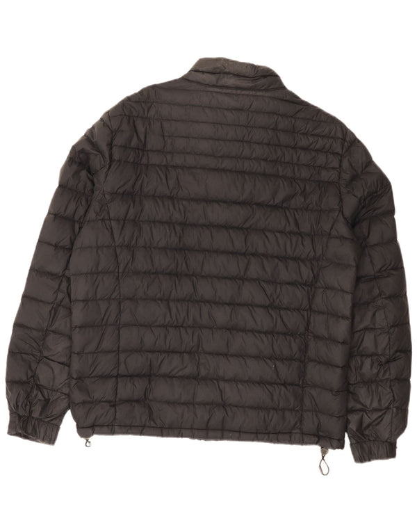 Massimo Dutti Ανδρικό μπουφάν UK 40 Large Black Nylon