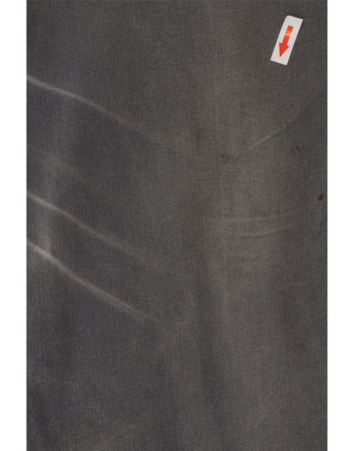 Ανδρικό τζιν Marks & Spencer Blue Harbor Straight W38 L31 Γκρι βαμβακερό
