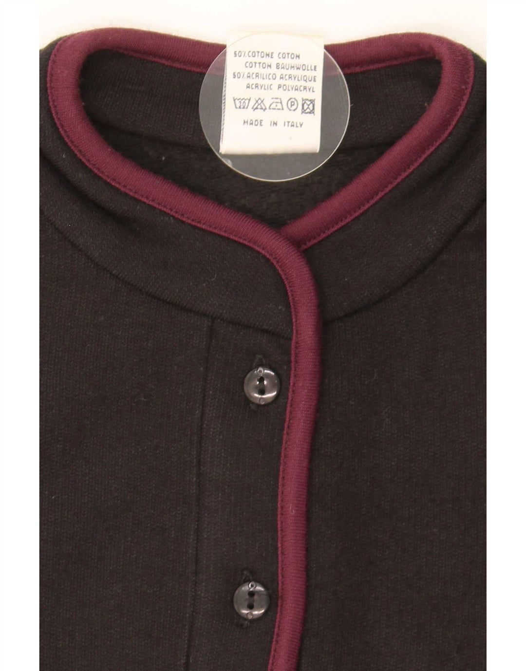 Campagnolo Γυναικείο Γραφικό Φούτερ Jumper UK 16 Large Μαύρο