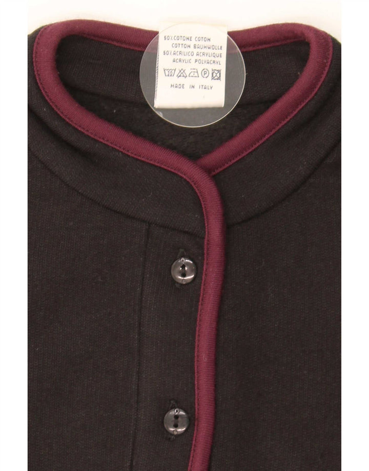 Campagnolo Γυναικείο Γραφικό Φούτερ Jumper UK 16 Large Μαύρο