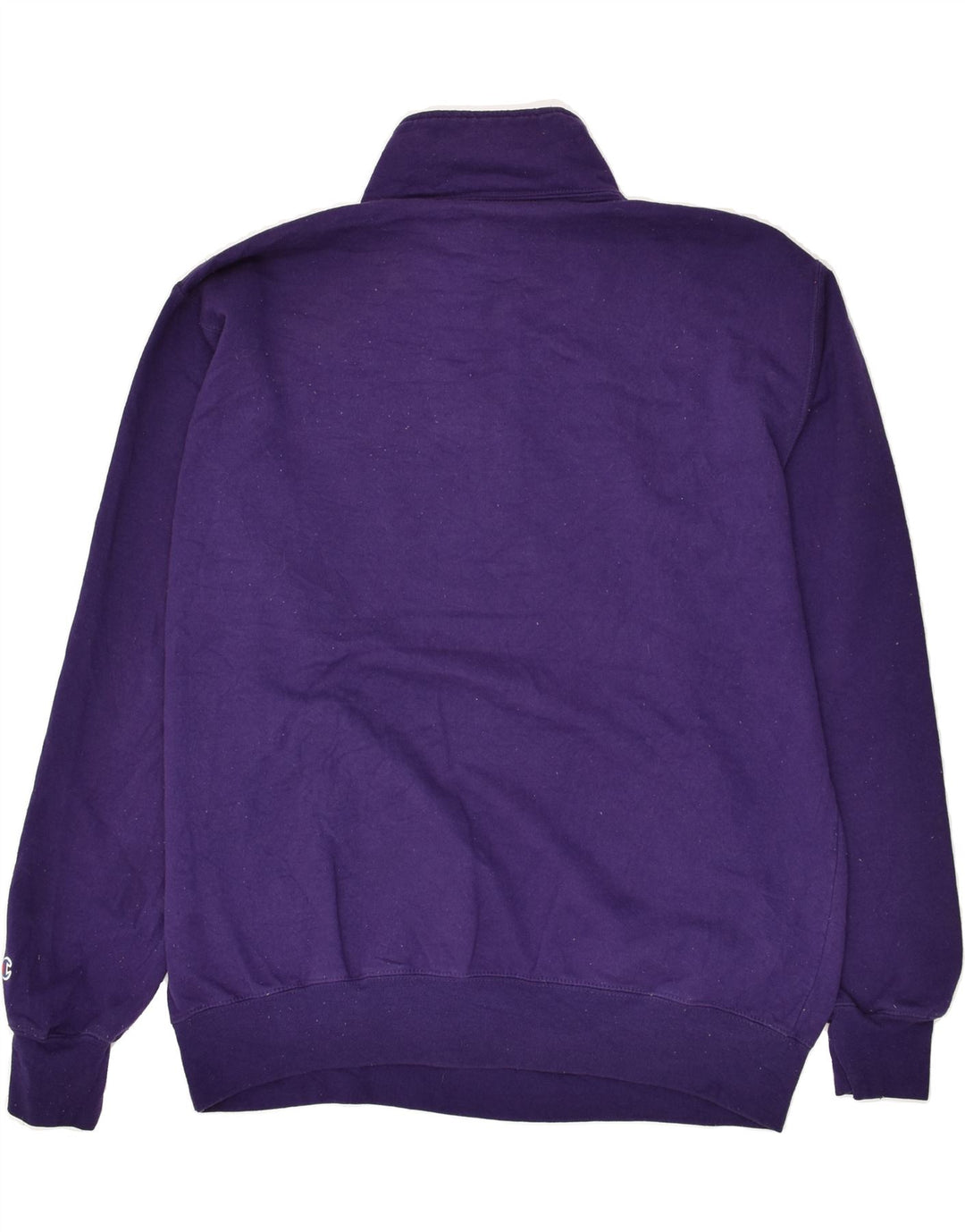 CHAMPION Mens Graphic Sweatshirt Jumper Large Purple Cotton Vintage Champion and Second-Hand Champion from Messina Hembry 