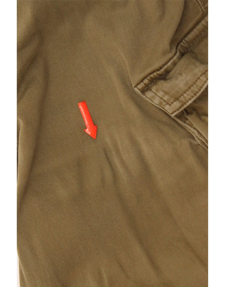 Jack & Jones Ανδρικό σορτς Cargo μεγάλο W34 Χακί βαμβακερό