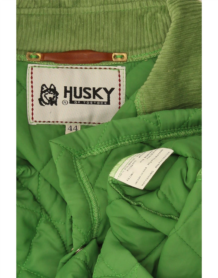 Ανδρικό καπιτονέ μπουφάν Husky UK 44 2XL Green Polyamide
