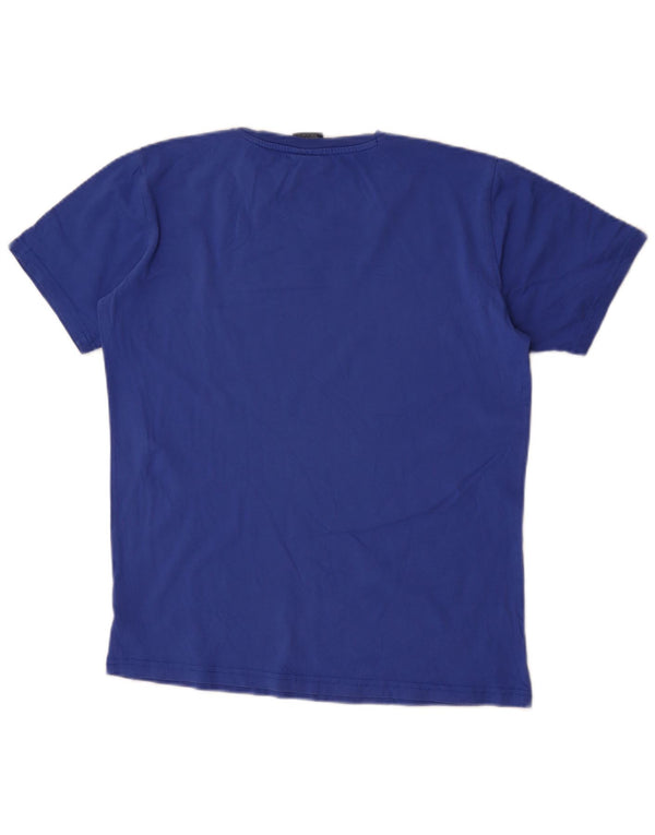 Champion Boys Graphic T-shirt Top 15-16 ετών 2XL Μπλε βαμβακερό