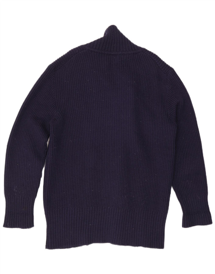 Ανδρικό πουλόβερ Tino Cosma Ζακέτα Large Navy Blue