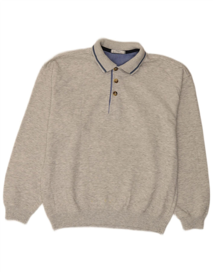 Marks & Spencer Ανδρική φούτερ St. Michael Jumper Small Grey Flecked
