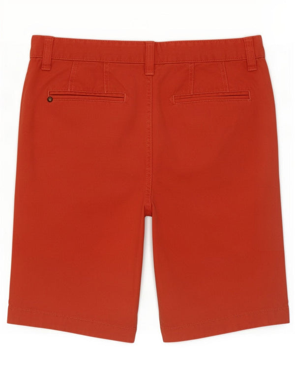 Ted Baker Mens Chino Shorts W32 Medium Orange Cotton