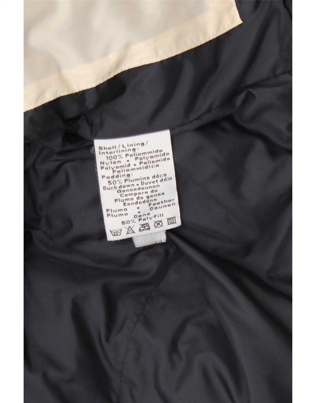 Kappa Ανδρικό μπουφάν με επένδυση UK 38 Medium Navy Blue Polyamide
