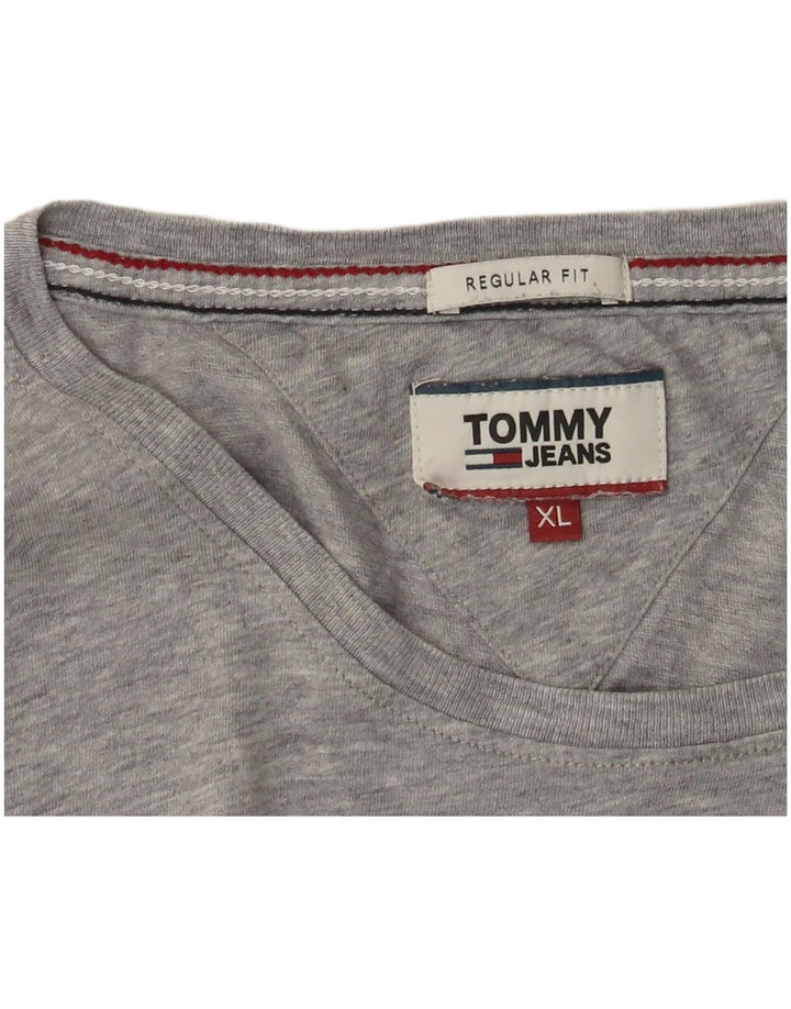 Ανδρικό T-Shirt Tommy Hilfiger Regular Fit Top XL Grey Flecked