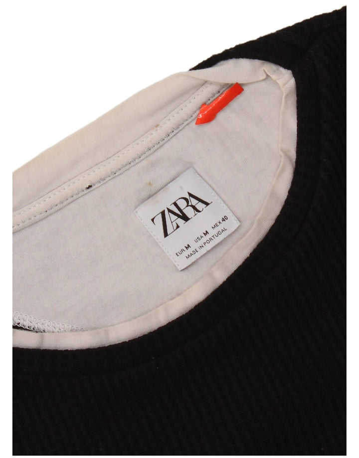 Ανδρικό φούτερ Zara Jumper Medium Μαύρο