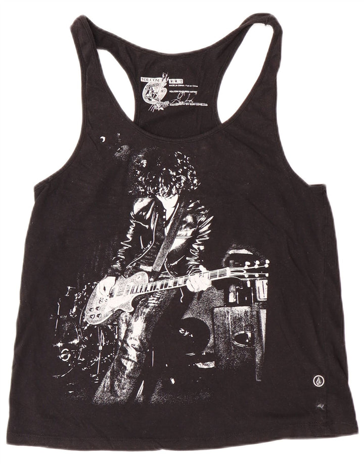 Γυναικείο γραφικό γιλέκο Volcom Top UK 12 Medium Black Rock