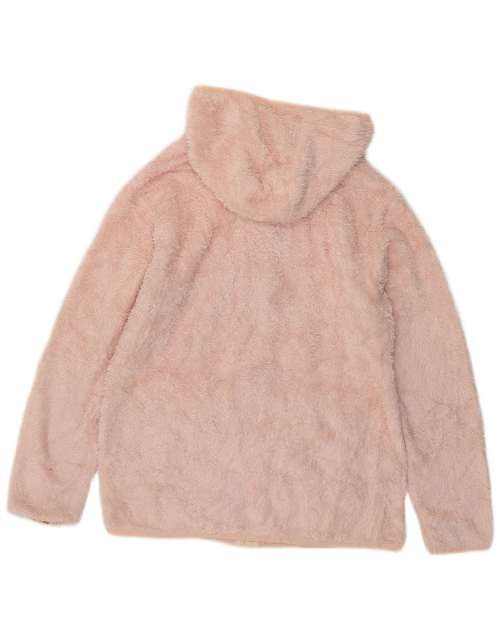 EDDIE BAUER Γυναικείο Fleece Jacket UK 10 Small Pink Polyester