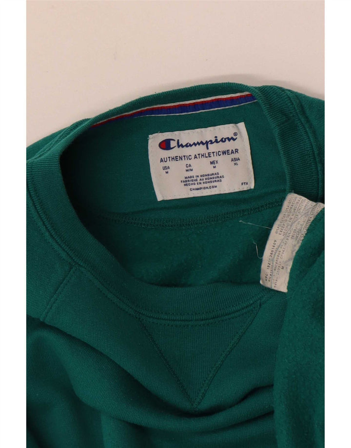 Champion Γυναικεία Φούτερ Jumper UK 14 Μεσαίου πράσινου πολυεστέρα