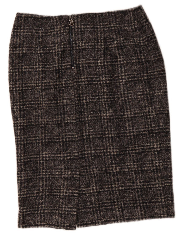 Γυναικεία Pencil Φούστα Trussardi IT 42 Medium W30 Grey Check Polyester