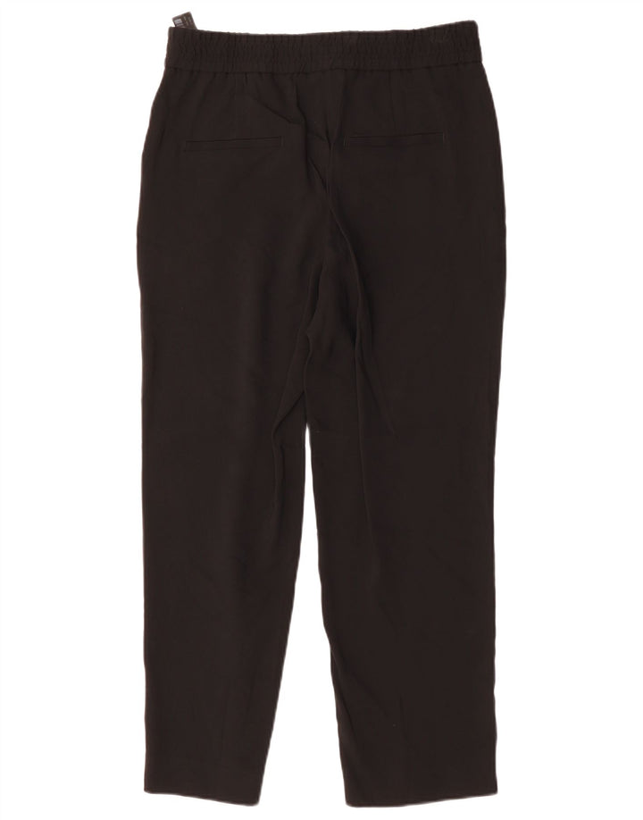 MASSIMO DUTTI Γυναικείο ίσιο παντελόνι EU 40 Medium W30 L26 Μαύρο