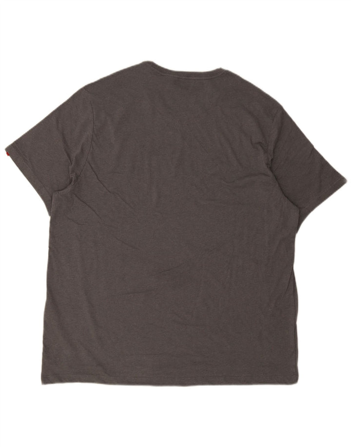 Ανδρικό T-Shirt LEVI'S Top 2XL Γκρι βαμβακερό