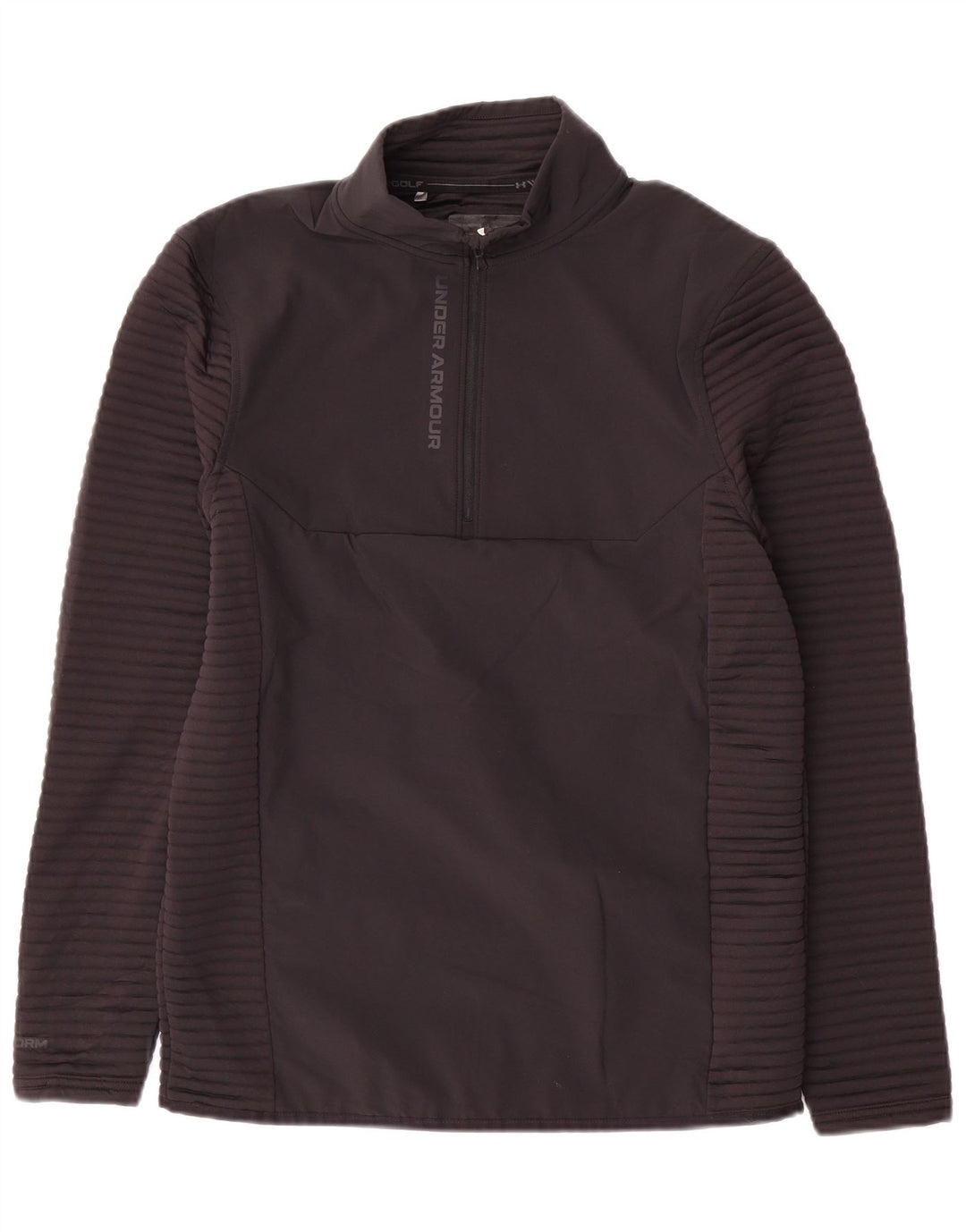 Ανδρική φόρμα πουλόβερ με φερμουάρ Under Armour Top Small Black Polyester