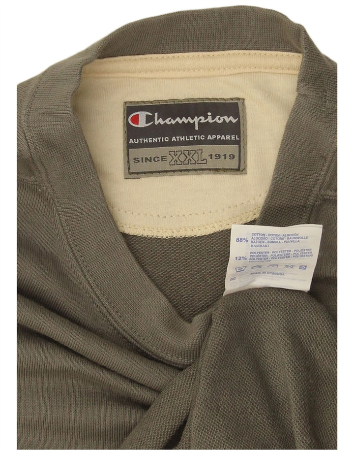Ανδρικό φούτερ Champion Jumper 2XL Γκρι βαμβακερό