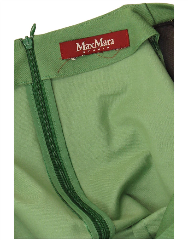 Γυναικείο φόρεμα με θήκη MAX MARA UK 12 Medium Green