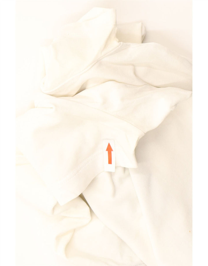 Ανδρικό γραφικό μπλουζάκι ICEBERG Τοπ μεσαίο λευκό βαμβακερό