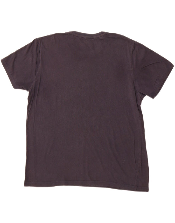 Ανδρικό γραφικό μπλουζάκι ALPHA INDUSTRIES Top XL Navy Blue