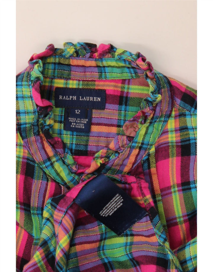Πουκάμισο Ralph Lauren για κορίτσια πουλόβερ φανέλα 11-12 ετών Πολύχρωμο βαμβακερό