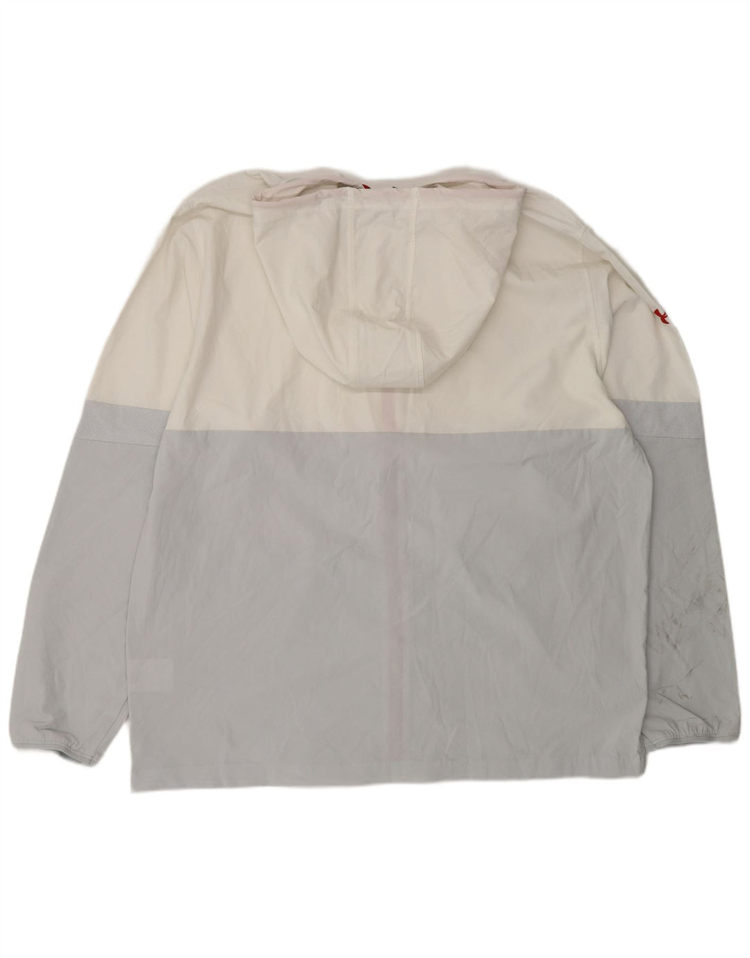 Under Armour Ανδρικό μπουφάν βροχής με κουκούλα UK 44 2XL Λευκό πολυεστέρας