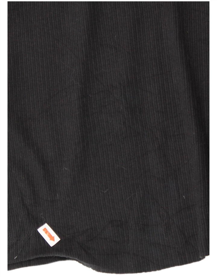 J. CREW Γυναικείο τοπ μακρυμάνικο UK 16 Large Μαύρο