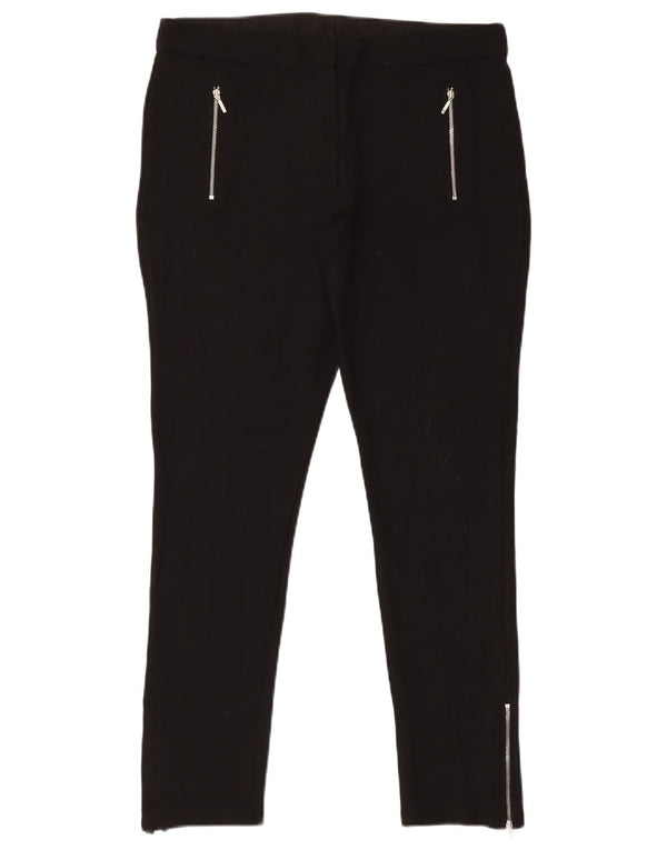 Marks & Spencer Γυναικείο Skinny Casual Παντελόνι UK 16 Large W34 L29 Μαύρο