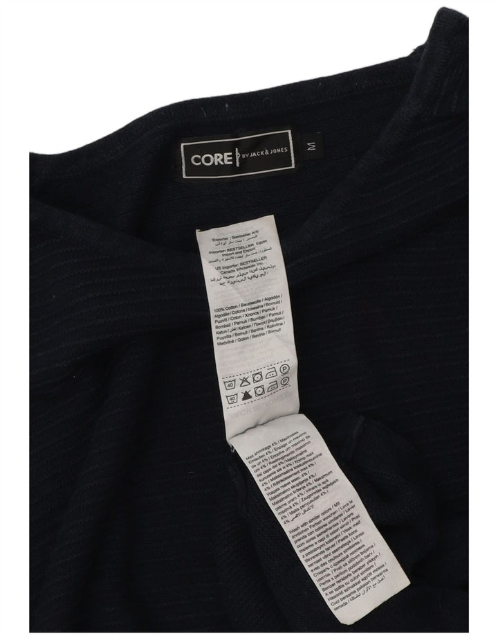 Ανδρικό μπλουζάκι Jack & Jones με μακρυμάνικο μεσαίο μπλε ναυτικό βαμβακερό ριγέ