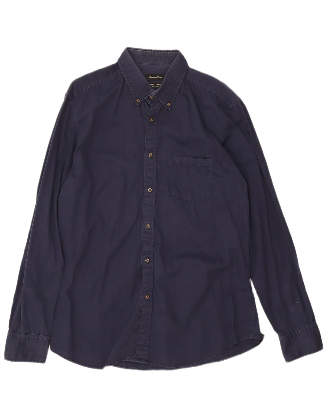 Ανδρικό πουκάμισο Massimo Dutti XL Navy Blue