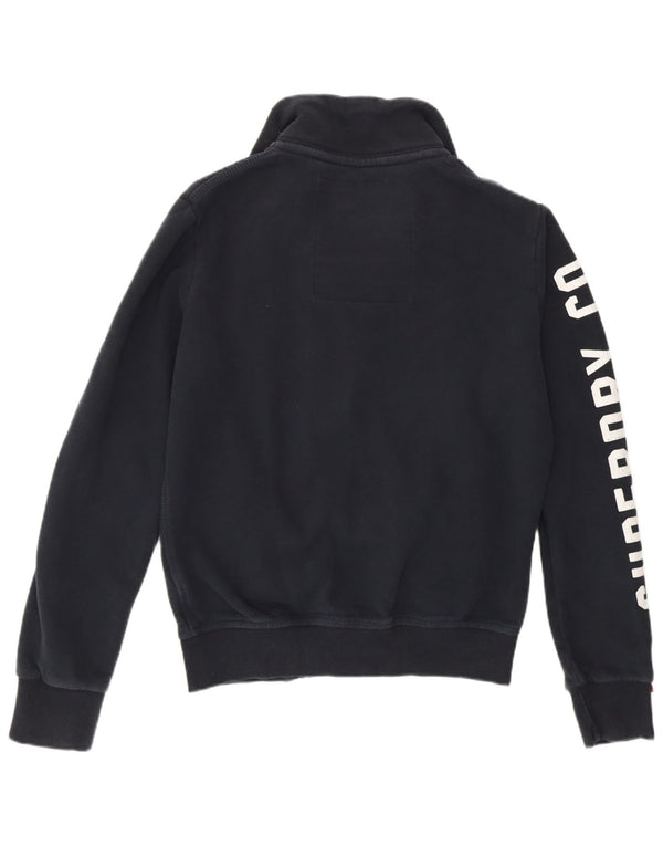 Ανδρικό γραφικό φούτερ SUPERDRY Jumper Small Navy Blue Cotton