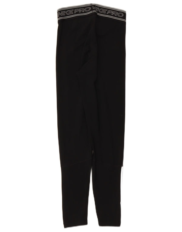 Γυναικεία γραφικά κολάν NIKE Dri Fit UK 4 XS Μαύρο Πολυεστέρας