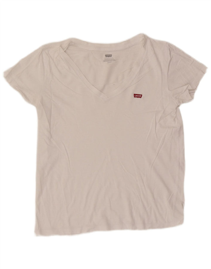 Γυναικείο T-Shirt Levi's Top UK 10 Small White