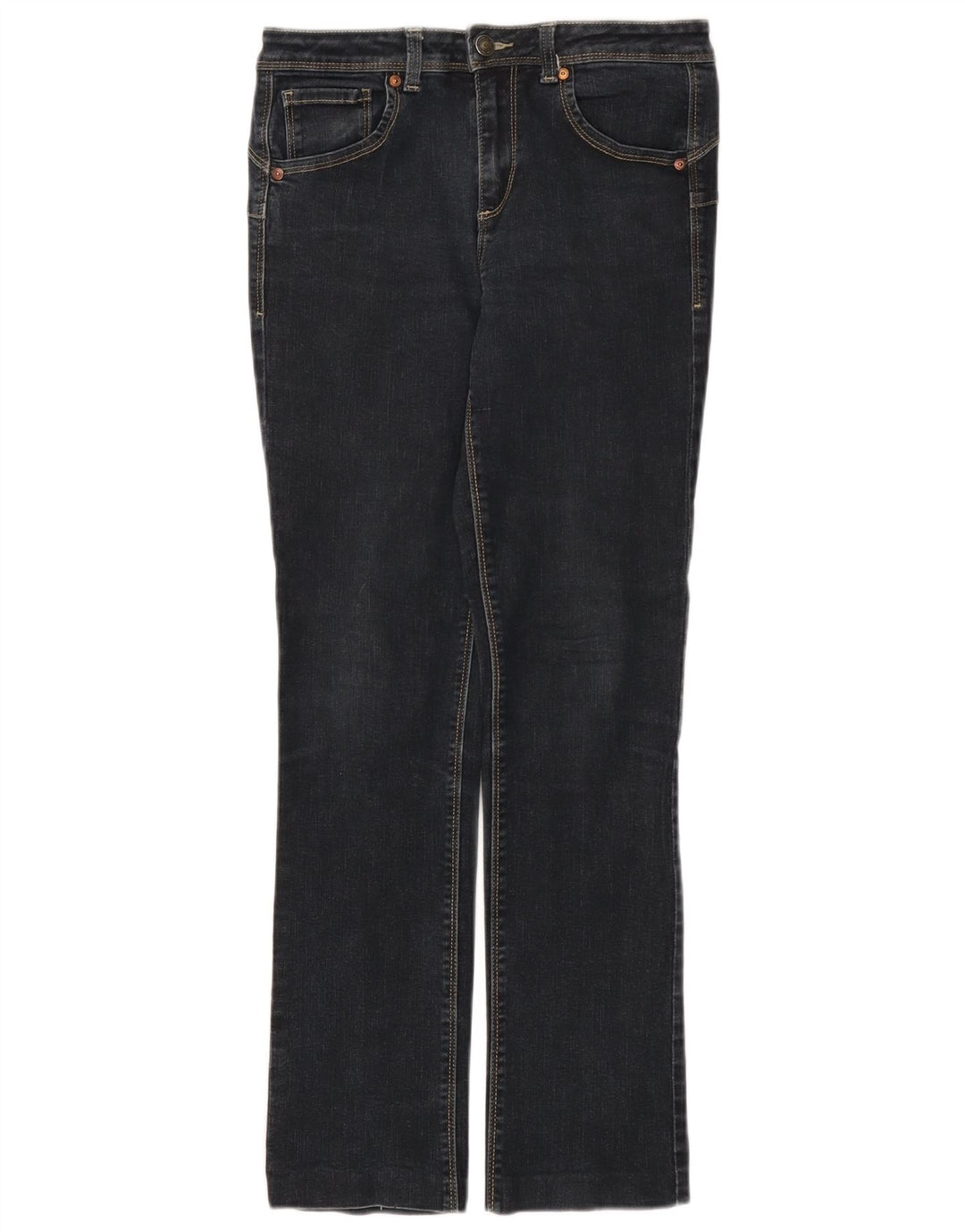 Benetton Γυναικεία Bootcut Jeans W29 L28 Navy Blue