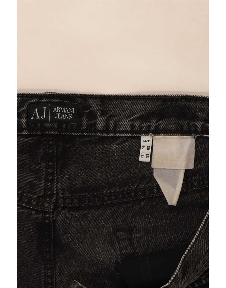 Armani Γυναικείο Straight Jeans W38 L32 Γκρι