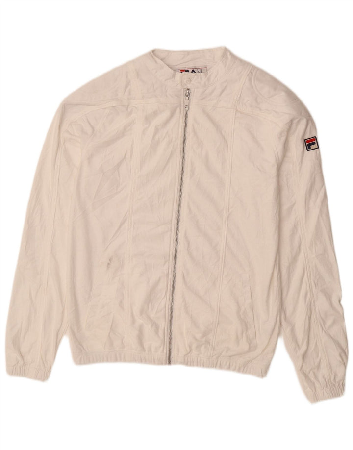 Ανδρική φόρμα Fila Top Jacket XS White Polyester