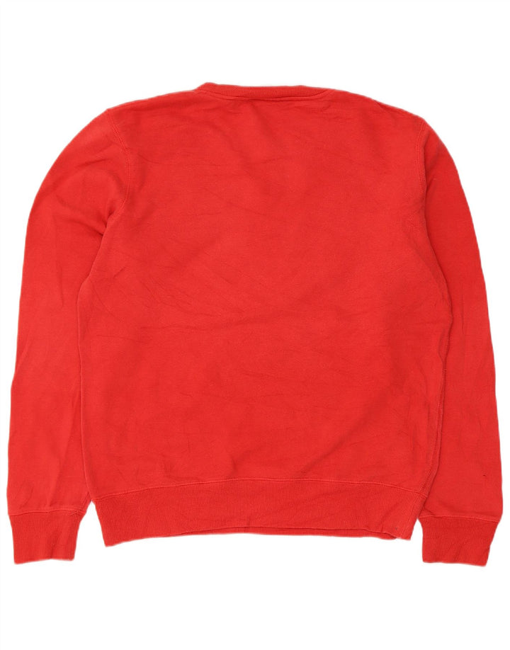 Ανδρικό γραφικό φούτερ Champion Jumper Μικρό κόκκινο βαμβακερό