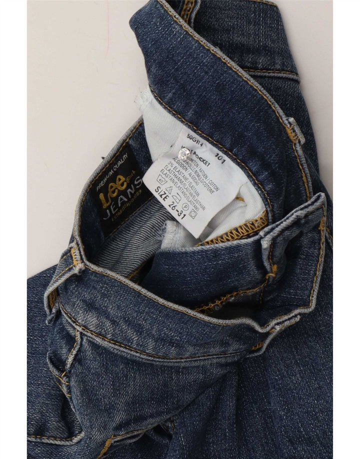 Lee Womens Bootcut Jeans W26 L31 Μπλε βαμβακερό