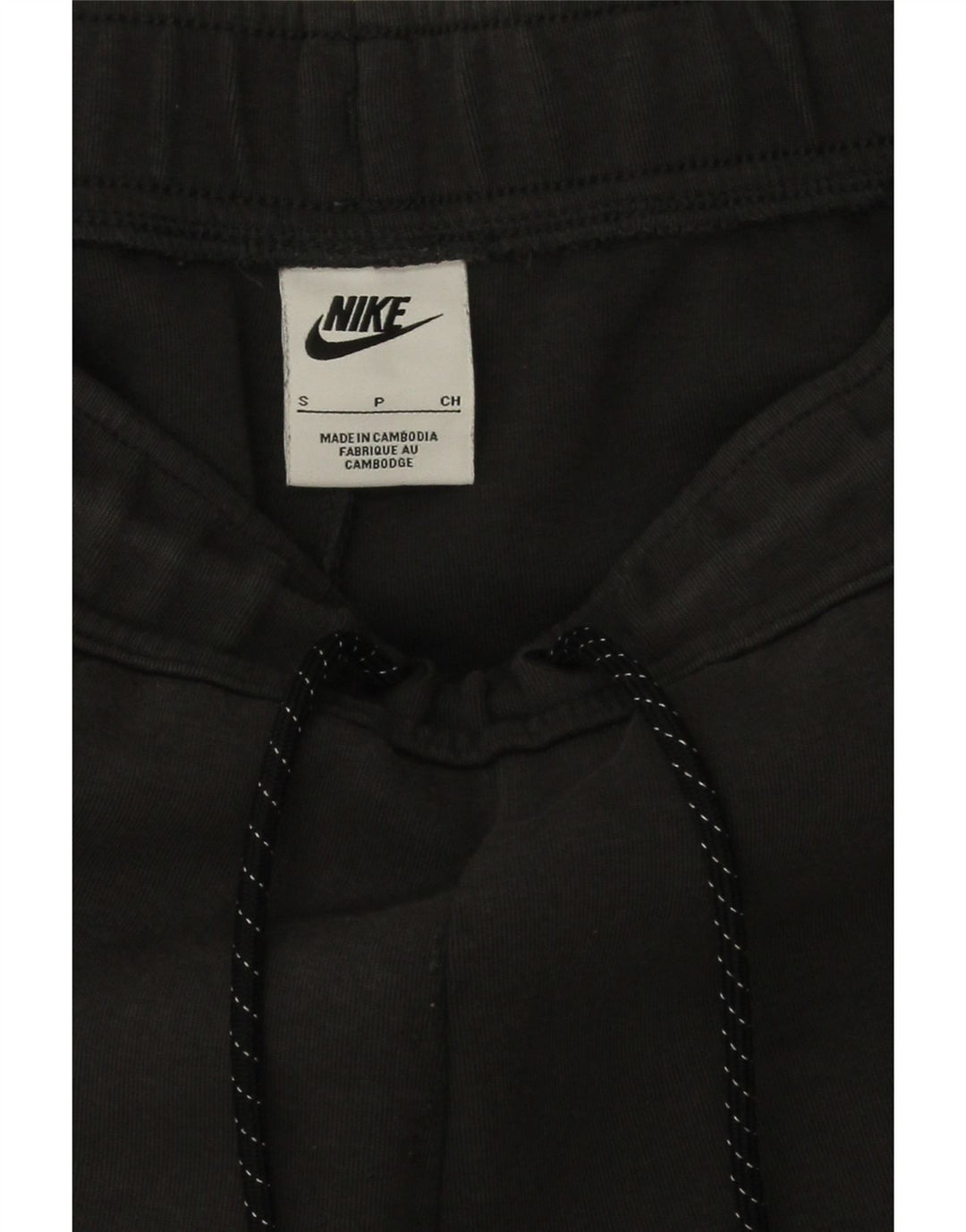 Ανδρική φόρμα Nike Παντελόνι Joggers Μικρό μαύρο βαμβακερό