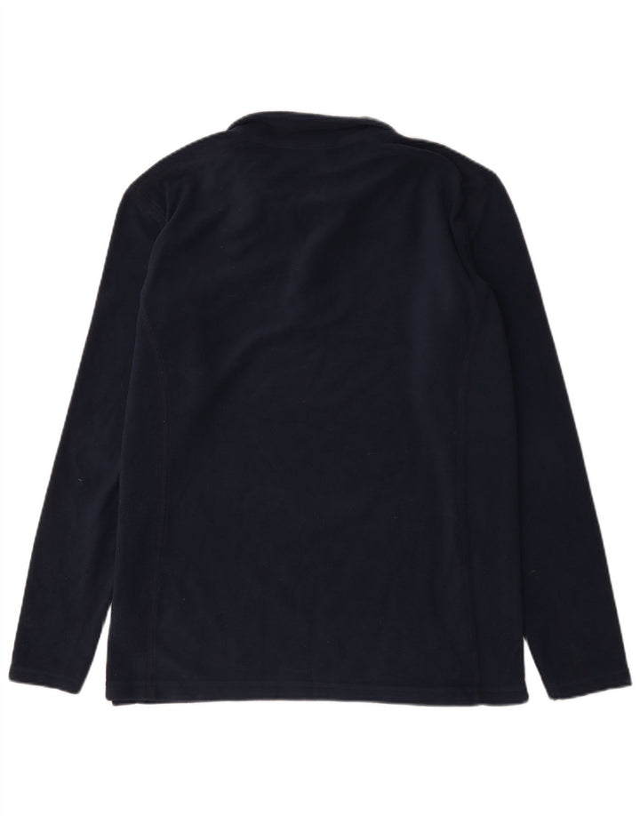 Columbia Ανδρικό φερμουάρ με λαιμόκοψη Fleece Jumper Μεγάλο Navy Blue Polyester