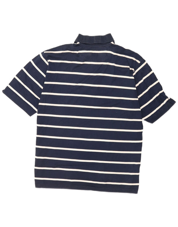 Paul & Shark Ανδρικό Yachting Polo Shirt 2XL Navy Blue ριγέ βαμβακερό