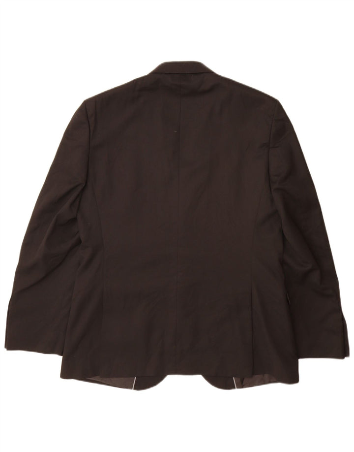 Marks & Spencer Ανδρικό μπουφάν blazer UK 40 μεγάλο μαύρο πολυεστέρα