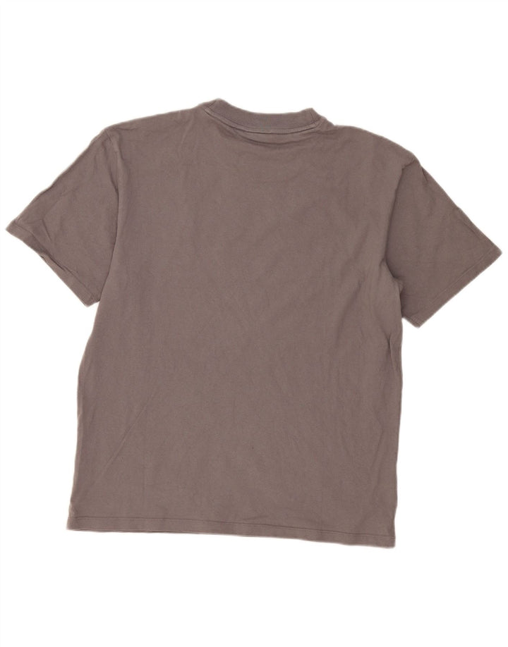Ανδρικό T-Shirt Hugo Boss Top μεγάλο γκρι βαμβακερό