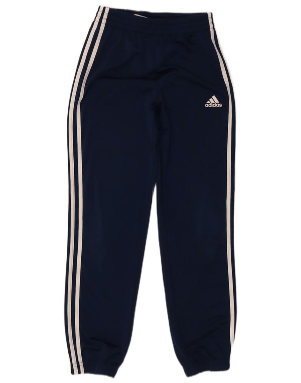 Adidas Boys αθλητική φόρμα παντελόνι Joggers 11-12 ετών Navy Blue Polyester