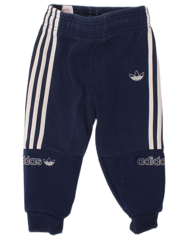 Παντελόνι αθλητικής φόρμας Adidas Baby Boys Graphic Joggers 12-18 μηνών Navy Blue